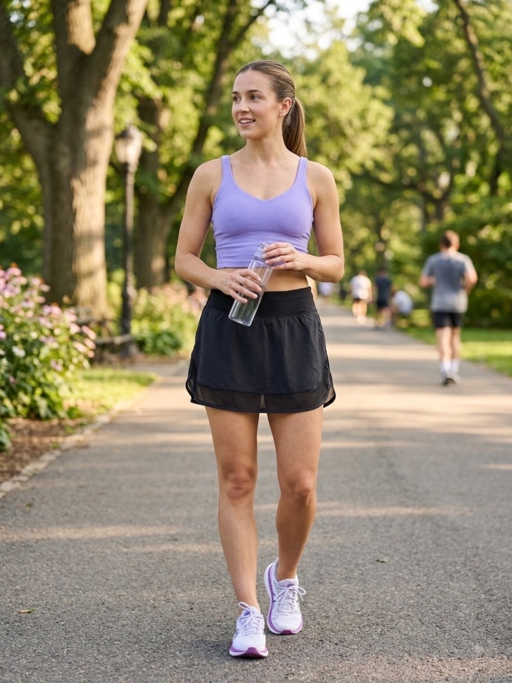 Lululemon Athletica sports skirt and top set Size 6